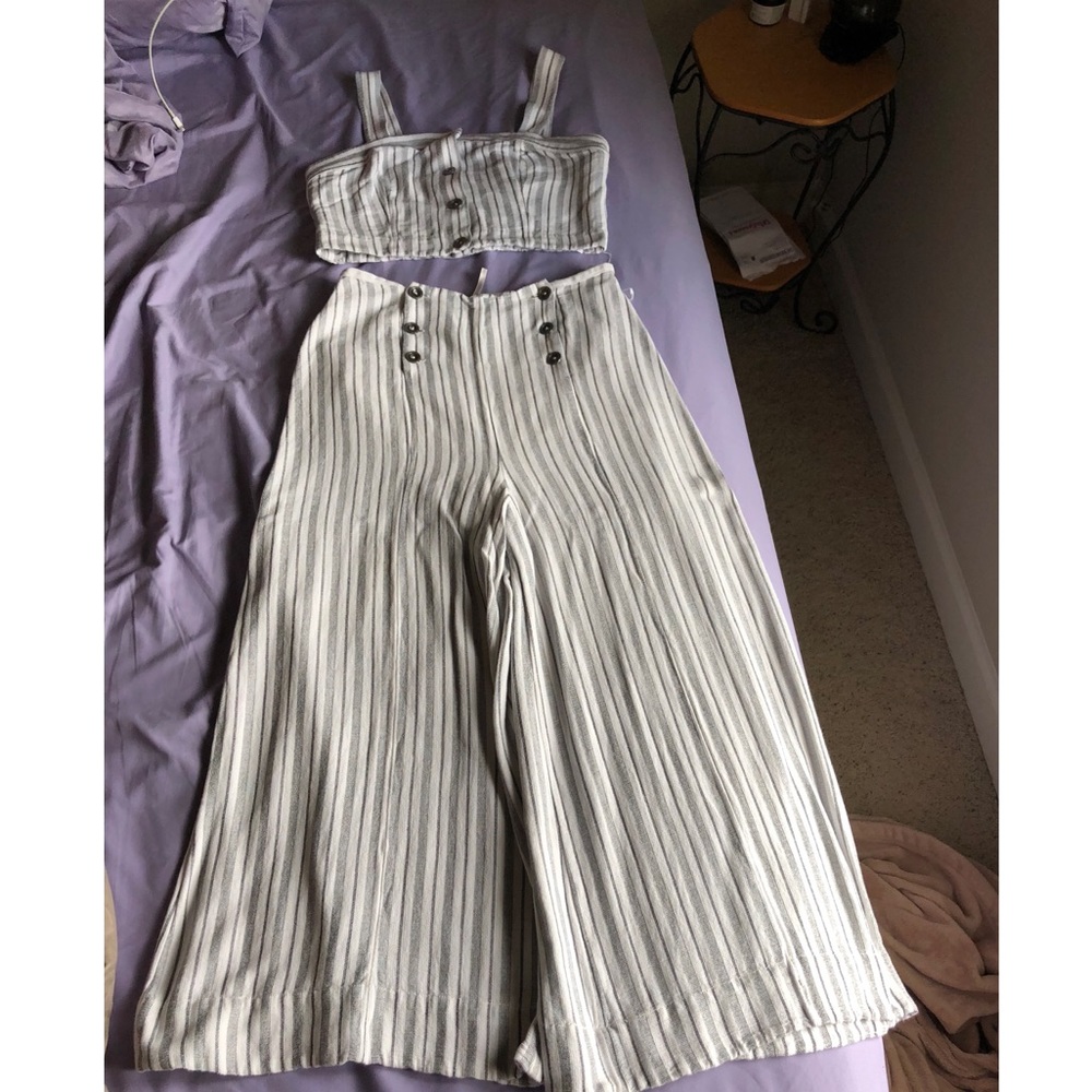 Free People Sailor two piece set